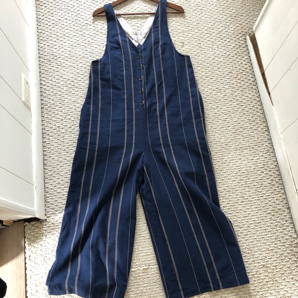 Anthropologie Mystree oversized jumpsuit